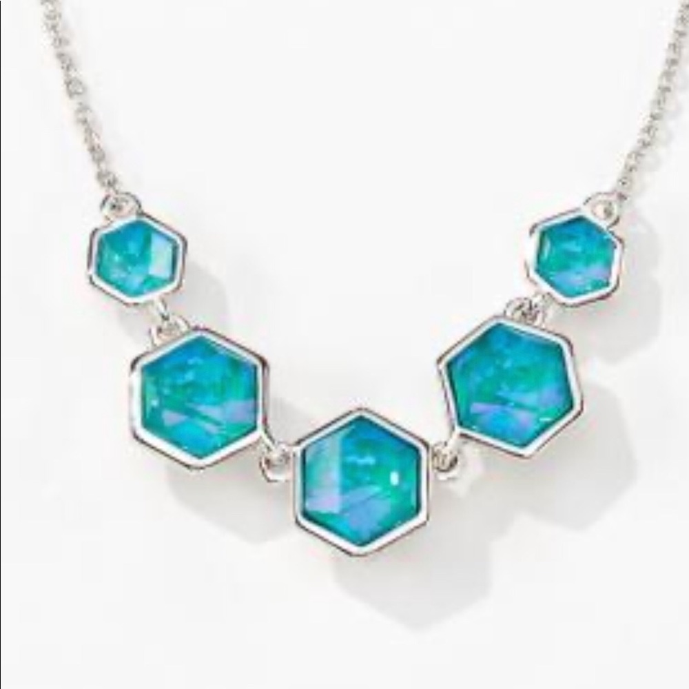 Touchstone Crystal by Swarovski LAGUNA BEACH necklace BNIB gorgeous on all